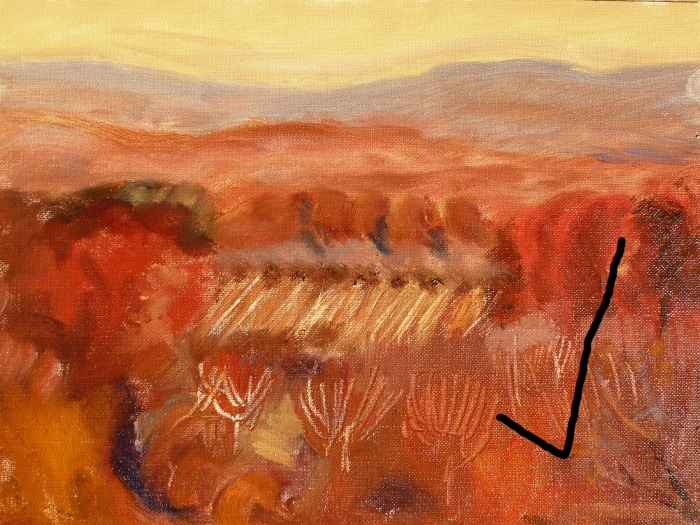 france Provence Landscape No 2 Fiery