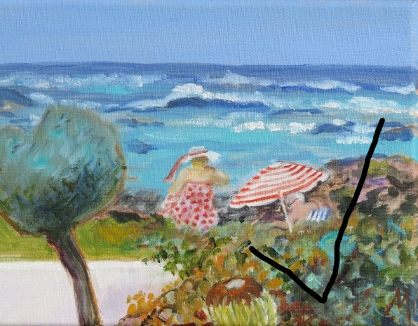 No 2 view from the Balcony at El Caleton