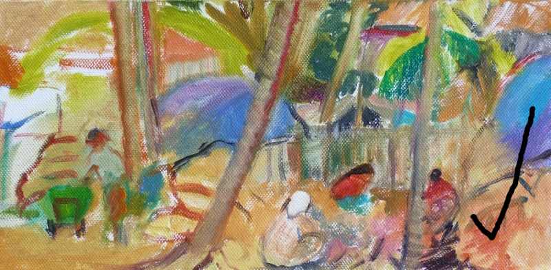 Tying Crop into Bundles Nr Neeleshwar