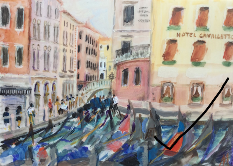 Gondolas at the Orseolo Basin