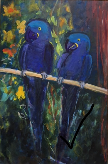 Blue Parrots