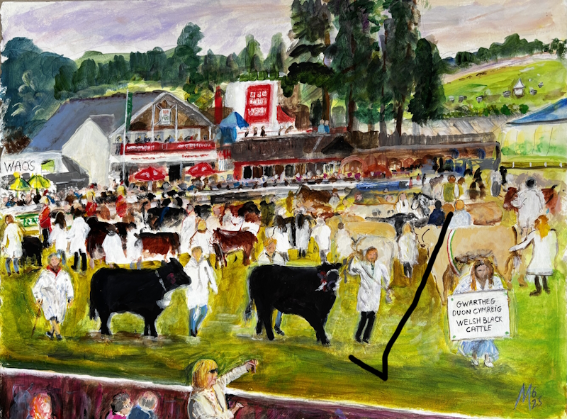 2 Roe Deer in Front of Dinglewood